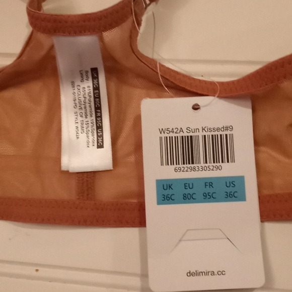 Delimira Sun kissed #9 Front Closure Bra - Picture 11 of 15